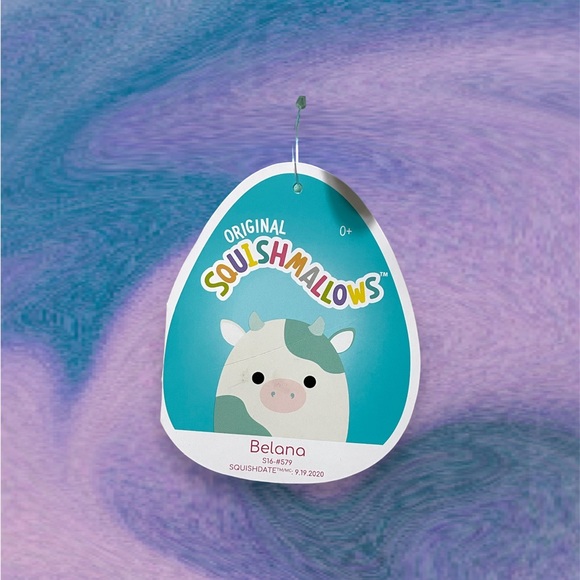 ♥︎ NWT Squishmallow Belana the Cow ♥︎ - Picture 3 of 5